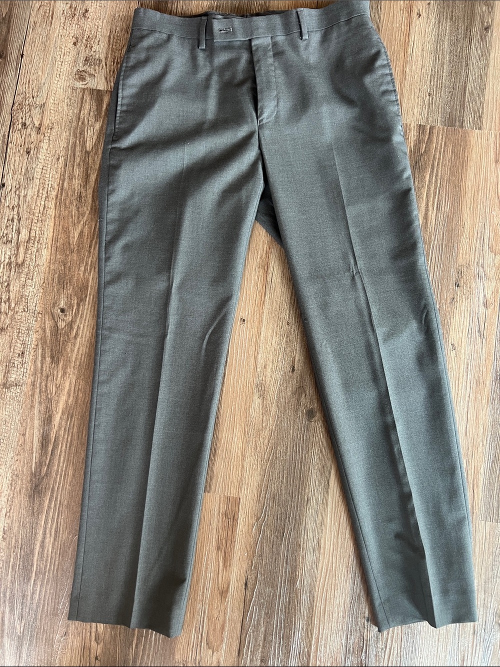 Calvin Klein Men's Dress Pants in Olive Green